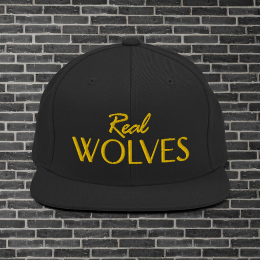 Real Wolves Snapback Hat