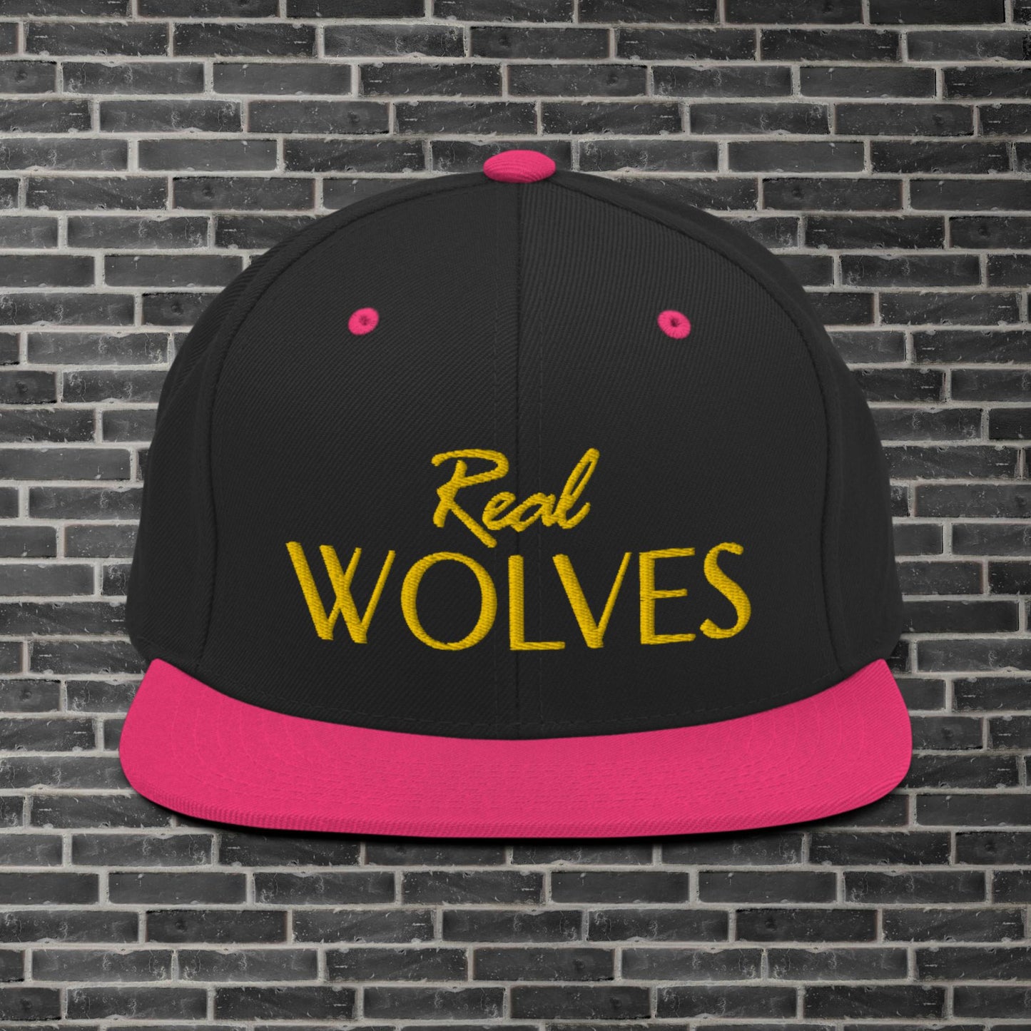 Real Wolves Snapback Hat