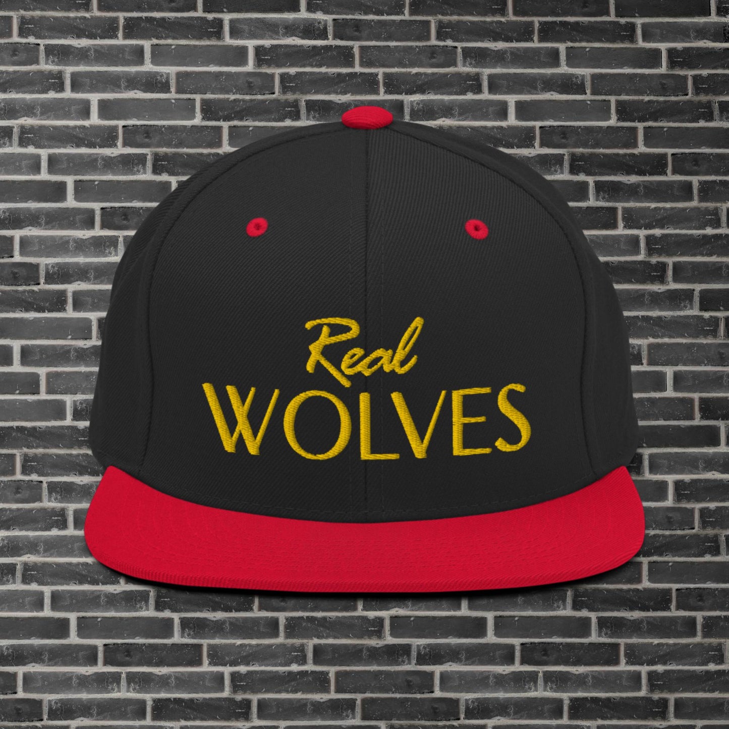 Real Wolves Snapback Hat