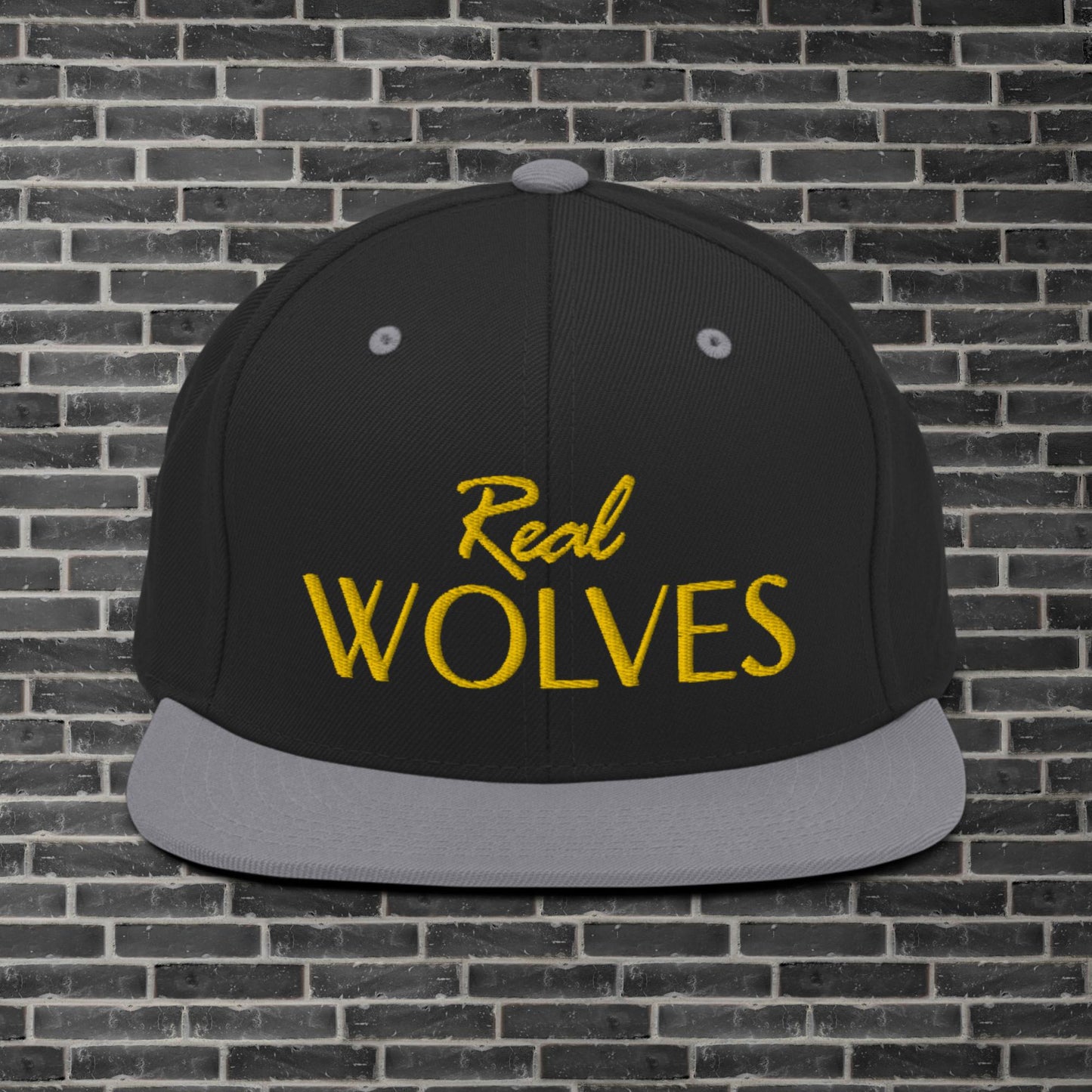 Real Wolves Snapback Hat