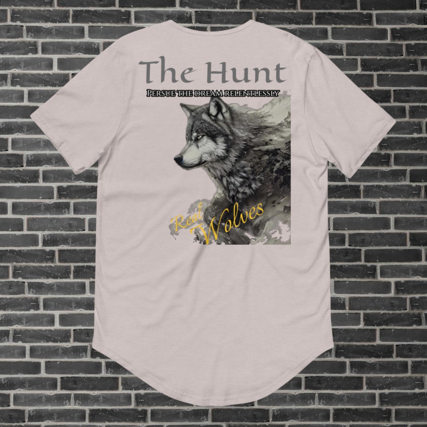 The Hunt Curved Hem T-Shirt