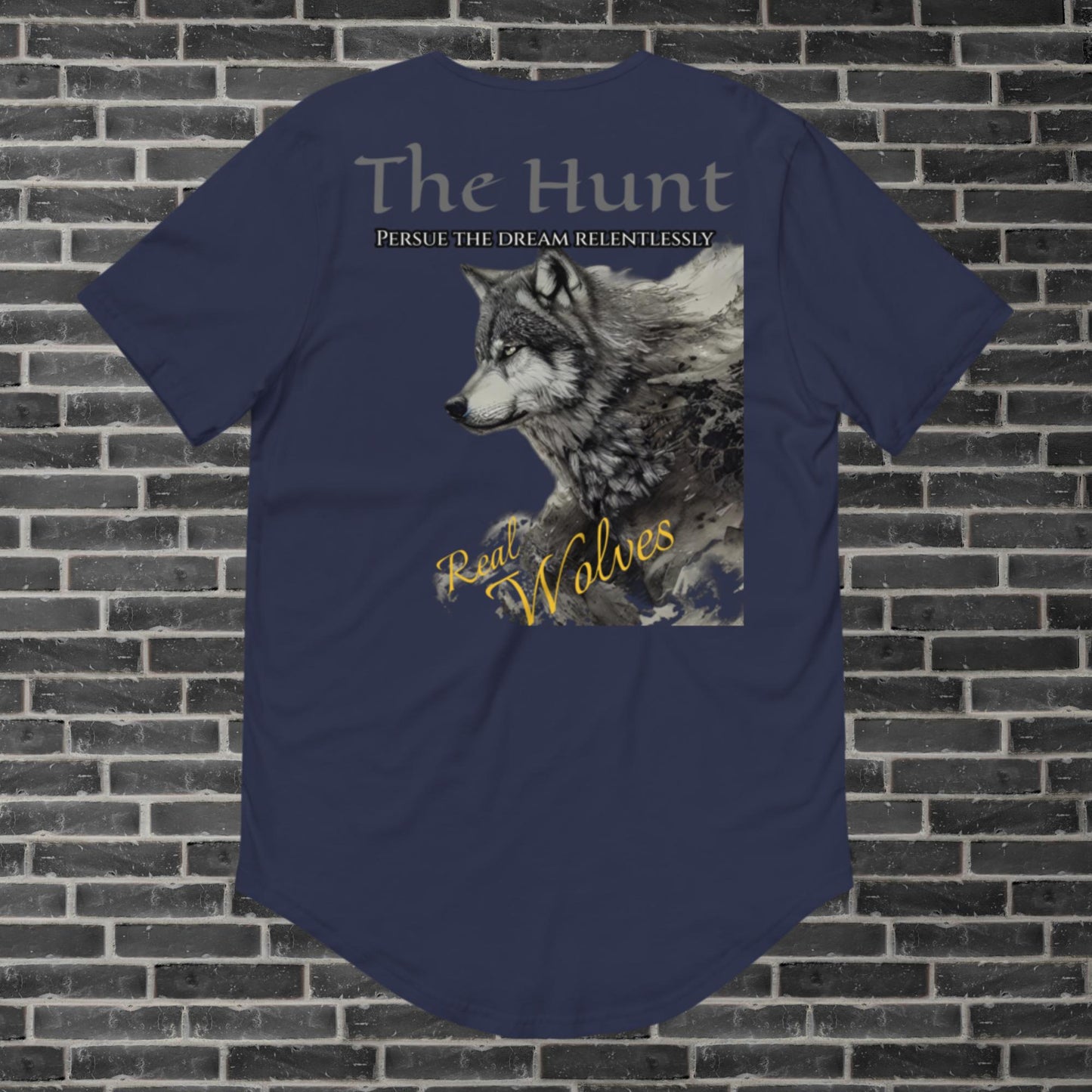 The Hunt Curved Hem T-Shirt